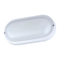 Светильник настенно-потолочный Космос ДПО 15W 230V IP65 для ЖКХ овал белый (1/40)