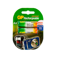 Аккумулятор бытовой GP HR6 AA BL2 NI-MH 2700mAh в пластиковой упаковке (2/20/200) R 