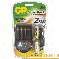 З/У для аккумуляторов GP PB50 Premium AA/AAA 4 слота +4AA 2700mAh (1/6)
