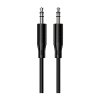 Кабель AUX Borofone BL26 Jack 3.5mm (m)-Jack 3.5mm (m) 1м ПВХ черный (1/1000)