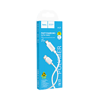 Кабель HOCO X107 USB (m)-Type-C (m) 1м 3.0A ПВХ белый