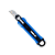 Нож канцелярский X-PERT 18 мм пластиковый корпус, 5 лезвий, СК-183 (1/144)