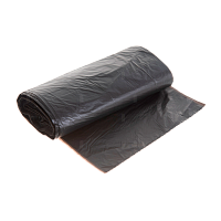 Мешки для мусора Nova Roll Василек 30л 10мкм ПНД 30шт. черный (1/80)