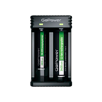 З/У для аккумуляторов GoPower ЛиЧарджер/LiCharger 4 Ni-MH/Ni-Cd/Li-ion/IMR 2 слота (1/100)
