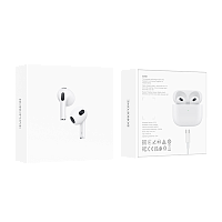 Наушники вставные Borofone BW81 bluetooth 5.4 с микр. белый (1/22/132) 