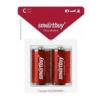 Батарейка Smartbuy LR14 C BL2 Alkaline 1.5V (2/12/192) 
