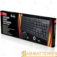 Набор клавиатура+мышь беспроводной Smartbuy 23335AG черный (1/10)