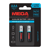 Батарейка Promega LR03 AAA BL2 Alkaline 1.5V (2/24/480/26880) 
