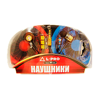 Наушники L-PRO S 01 MP вкладыши канальные  TURBINE GOLD 10\120