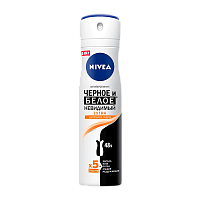 Дезодорант женский Nivea Невидимая защита для черного и белого Extra спрей 150мл (1/12) 