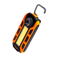 Фонарь брелок Космос 703B 5W LED+COB от батареек IP53 желтый (1/72/144)