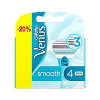 Сменные кассеты Gillette "VENUS" 3 лезвия 4шт. (цена за 1 шт) (4/40) 