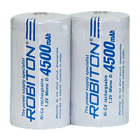 Аккумулятор ROBITON 4500NCD высокотемпературный SR2, опт.упак. 10 шт NC4500-D-1.2V 2/10/120
