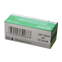 Батарейка SEIZAIKEN 341 (SR714SW) Silver Oxide 1.55V (1/10/100/1000)