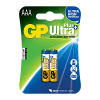 Батарейка GP ULTRA PLUS LR03 AAA BL2 Alkaline 1.5V (2/20/160) R 