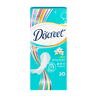 Прокладки женские ежедневные Discreet Single Spring Breeze Multiform 20шт. (1/18)
