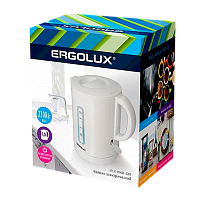 Электрочайник Ergolux ELX-KH01-C01 1500-2300W 1.7л белый (1/12) 