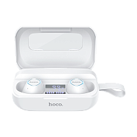 Наушники внутриканальные HOCO ES37 bluetooth 5.0 с микр. белый (1/63)