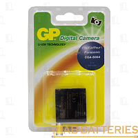 Аккумулятор для цифровой камеры GP DPA004 (Panasonic CGA-S004) 3.7V 600mAh 