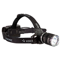 Фонарь налобный Космос KOC853Lit от аккумулятора (1/40)