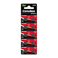 Батарейка Camelion G6/LR920/LR69/371A/171 BL10 Alkaline 1.5V (10/100/3600) 