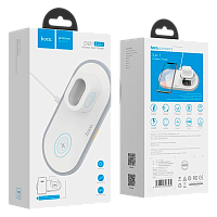 Беспроводное З/У HOCO CW21 2.0A 10W Apple Watch+Airpods белый (1/44)