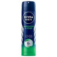 Дезодорант мужской Nivea Мандарин и Кедр спрей 150мл 
