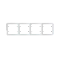 Рамка Makel Lillium 4пост. 71039 (1/25)