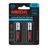 Батарейка Promega LR6 AA BL2 Alkaline 1.5V (2/24/384/16128) 