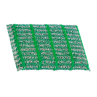 Губка для посуды Рыжий кот SM-07 125х90х15мм (1/20/100)