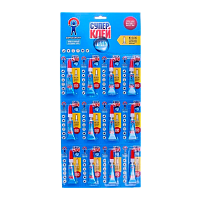 Супер-клей Еврогарант/EG ГЕЛЬ 3г на отрывном блистере BL12 (12/72/288)