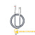 Кабель Borofone BX25 USB (m)-Type-C (m) 1.0м 2.4A нейлон белый (1/360)