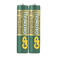 Батарейка GP GreenCell R03 AAA Shrink 2 Heavy Duty 1.5V (2/40/200/1000)