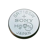 Батарейка Sony 315 (SR716SW) BL1 Silver Oxide 1.55V (1/10/100/1000)