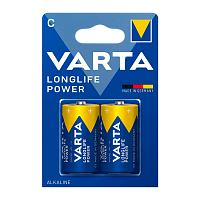 Батарейка Varta LONGLIFE POWER (HIGH ENERGY) LR14 C BL2 Alkaline 1.5V (4914) (2/20/200)