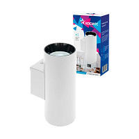 Светильник светодиодный Космос FixtGU10_003White 20W 220V GU10 IP20 потолочный под 2 лампы белый