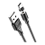 Кабель HOCO X52 USB (m)-Type-C (m) 1.0м 2.0A ПВХ магнит черный (1/31/310)