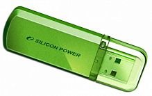 Флеш-накопитель Silicon Power Helios 101 8GB USB2.0 металл зеленый  | Ab-Batteries | Элементы питания и аксессуары для сотовых оптом