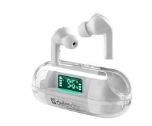 Наушники вставные Defender Twins 916 bluetooth 5.0 с микр. белый (1/40)
