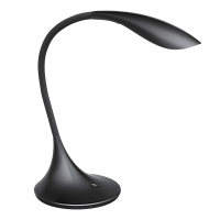 Светильник настольный Camelion KD-772 5W 230V 12LED на основании сенс. черный (1/4)