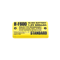 Аккумулятор ET H-F600 6.0*17.0*37.0, 1.2В, 550мАч, Ni-MH