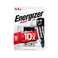 Батарейка Energizer MAX LR6 AA BL2 Alkaline 1.5V (2/24)