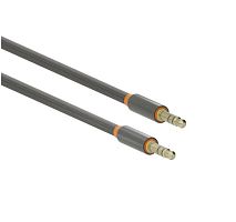 Кабель AUX MORE CHOICE UK24 Jack 3.5mm (m)-Jack 3.5mm (m) 2м нейлон серый (1/20/200)