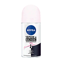 Дезодорант женский Nivea Невидимая защита для черного и белого Clear роликовый 50мл (1/30)