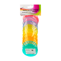 Набор п/э крышек Спектр 10шт. ассорти (1/60)