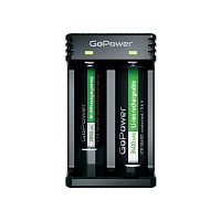 З/У для аккумуляторов GoPower LiCharger 4 Ni-MH/Ni-Cd/Li-ion/IMR 2 слота (1/100)
