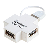 USB-Хаб Smartbuy 6900 4USB белый 
