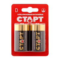 Батарейка Старт LR20 D BL2 Alkaline 1.5V (2/20/160) 