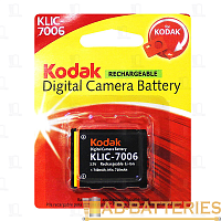 Аккумулятор Kodak KLIC-7006 Li-ion