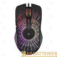 Мышь проводная Defender GM-660L Sirius игровая USB черный (1/40) 